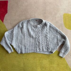 Free People small Cable Knit Women's Sweater